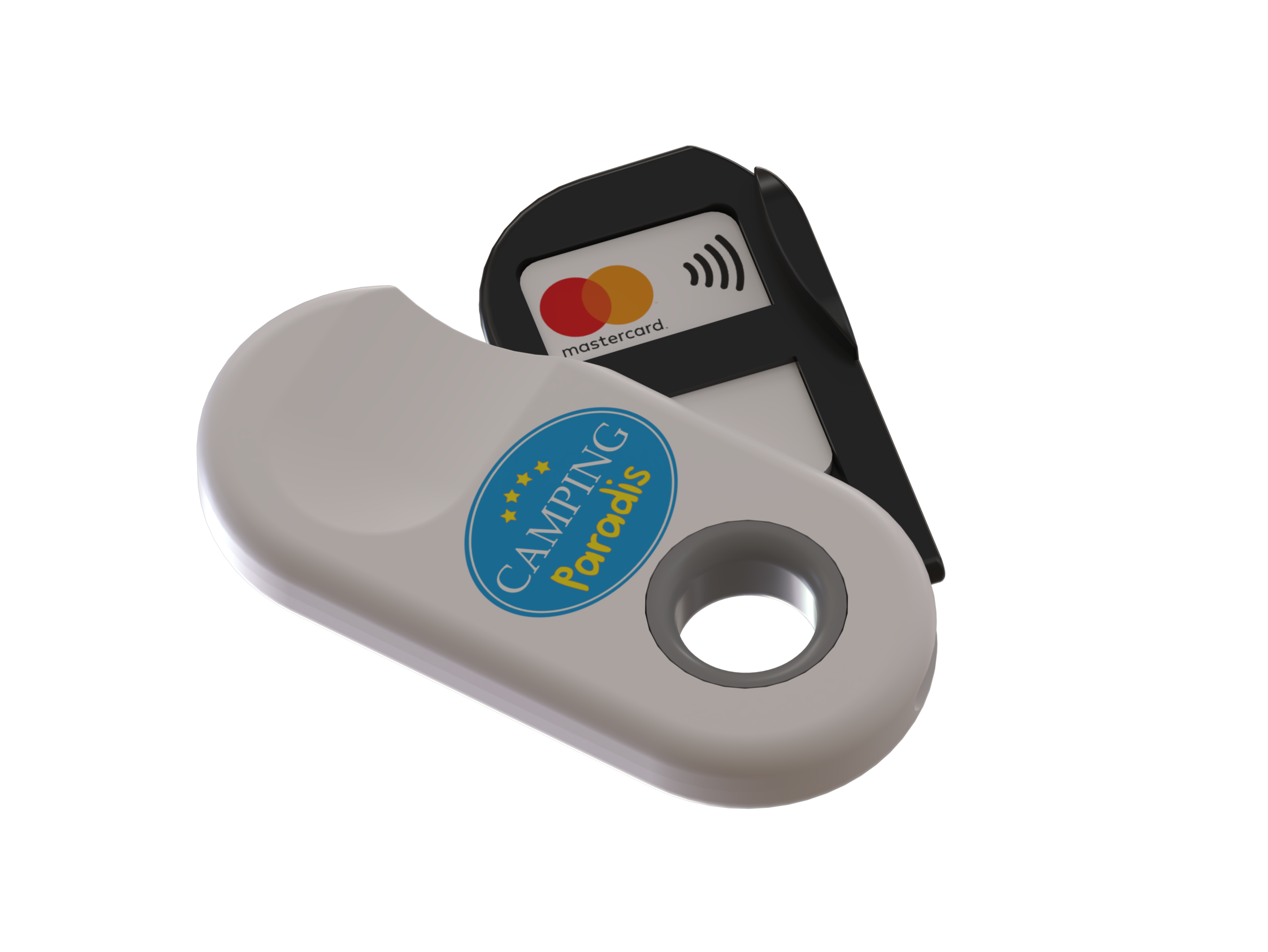 MonéClip personnalisé Camping Paradis